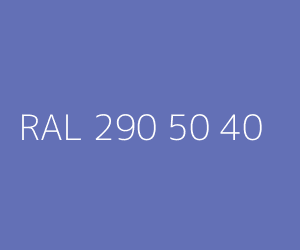 Spalva RAL 290 50 40 