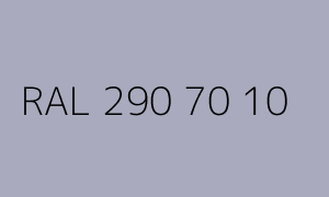Spalva RAL 290 70 10