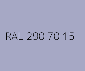 Spalva RAL 290 70 15 