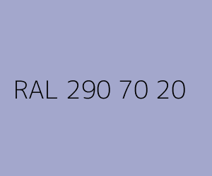 Spalva RAL 290 70 20 