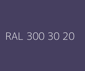 Spalva RAL 300 30 20 