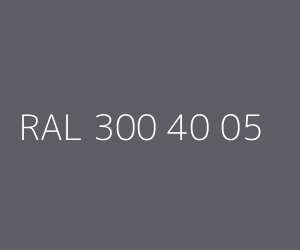 Spalva RAL 300 40 05 