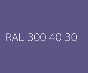 Spalva RAL 300 40 30 
