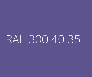 Spalva RAL 300 40 35 