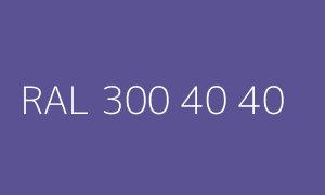 Spalva RAL 300 40 40