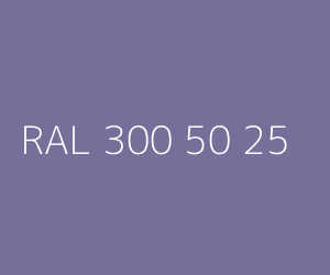 Spalva RAL 300 50 25 