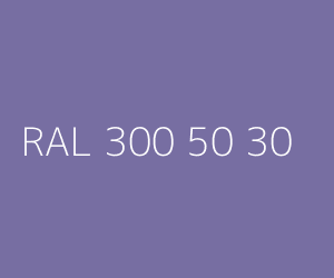 Spalva RAL 300 50 30 