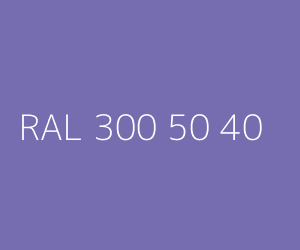 Spalva RAL 300 50 40 