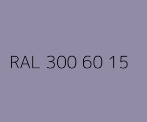 Spalva RAL 300 60 15 