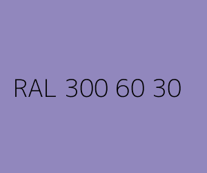 Spalva RAL 300 60 30 