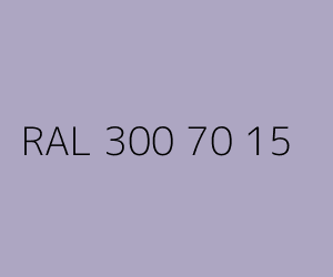 Spalva RAL 300 70 15 