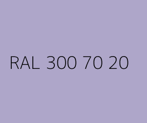 Spalva RAL 300 70 20 