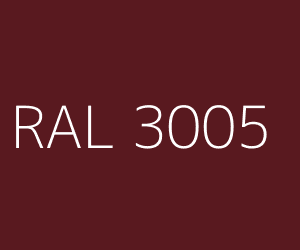 Spalva RAL 3005 WINE RED
