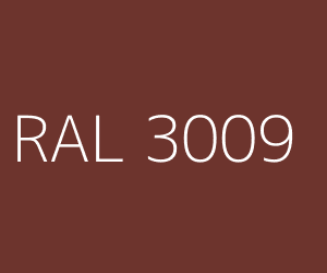Spalva RAL 3009 / Oxide red - Geležies oksido raudona (Raudoni atspalviai)  | RAL Spalvų paletė
