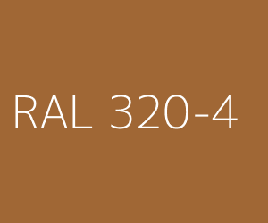 Spalva RAL 320-4 