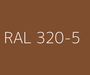 Spalva RAL 320-5 