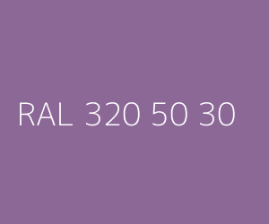 Spalva RAL 320 50 30 