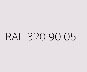 Spalva RAL 320 90 05 