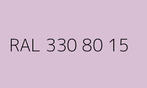 Spalva RAL 330 80 15