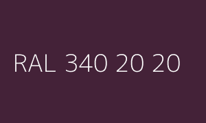 Spalva RAL 340 20 20