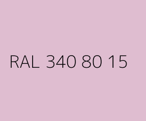 Spalva RAL 340 80 15 