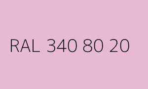 Spalva RAL 340 80 20