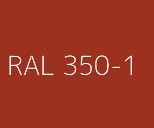 Spalva RAL 350-1 