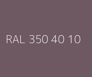 Spalva RAL 350 40 10 