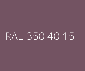 Spalva RAL 350 40 15 