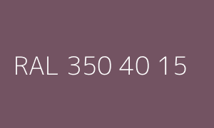 Spalva RAL 350 40 15