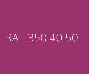 Spalva RAL 350 40 50 