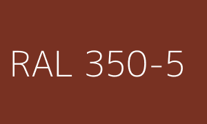 Spalva RAL 350-5