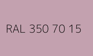 Spalva RAL 350 70 15