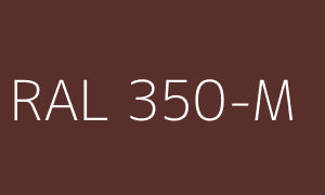 Spalva RAL 350-M