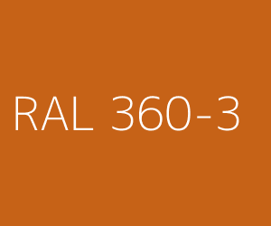 Spalva RAL 360-3 