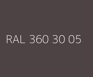 Spalva RAL 360 30 05 