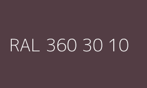 Spalva RAL 360 30 10
