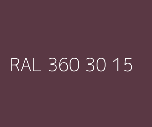 Spalva RAL 360 30 15 