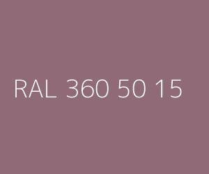 Spalva RAL 360 50 15 