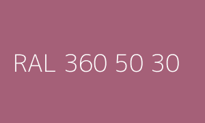Spalva RAL 360 50 30