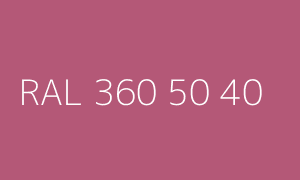 Spalva RAL 360 50 40