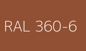 Spalva RAL 360-6