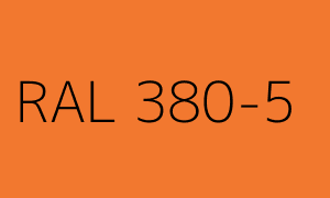 Spalva RAL 380-5