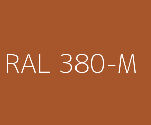 Spalva RAL 380-M 