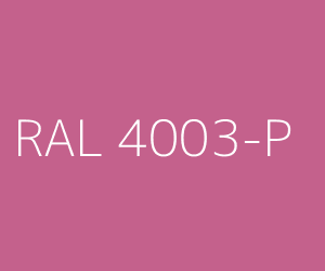 Spalva RAL 4003-P HEATHER VIOLET