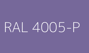 Spalva RAL 4005-P