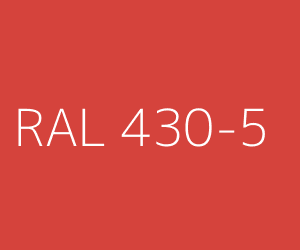 Spalva RAL 430-5 
