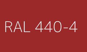 Spalva RAL 440-4