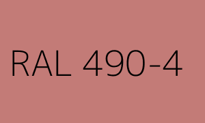 Spalva RAL 490-4
