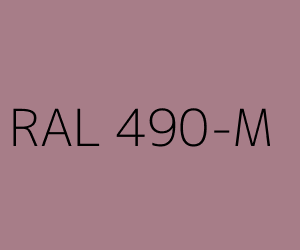 Spalva RAL 490-M 